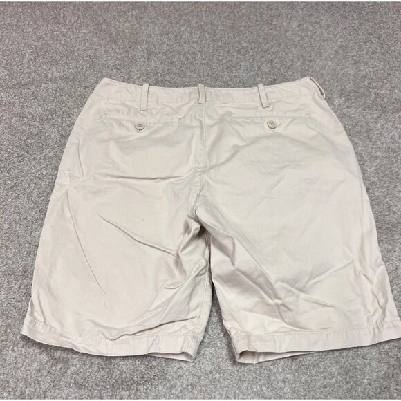 Express Shorts Classic At The Knee Men’s Beige Pockets Size 34 - Picture 10 of 12